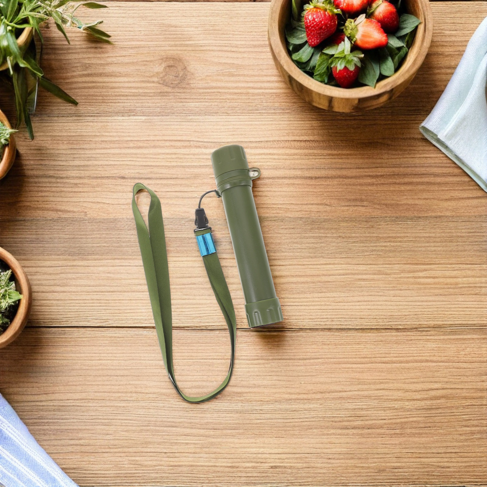 Portable Water Purifier Straw  - مراجعة Water Purification Straw وسعره