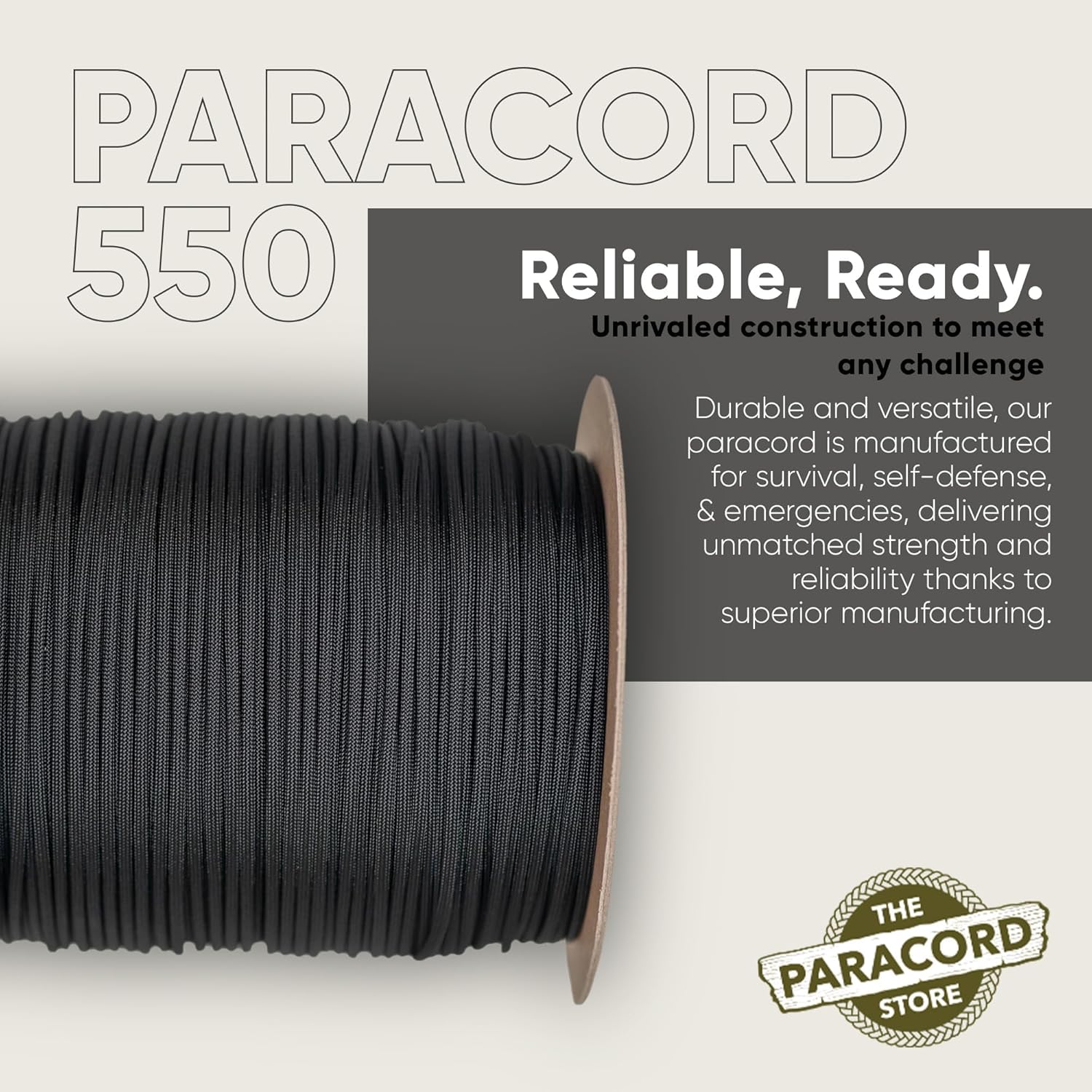 Type III 550 Paracord 1000 FT  - مراجعة Para Cord 1000Ft وسعره
