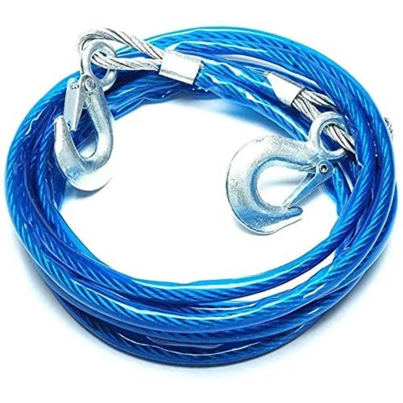 Car Towing Rope 3-7 Tons Steel - مراجعة Rescue Rope Throw وسعره