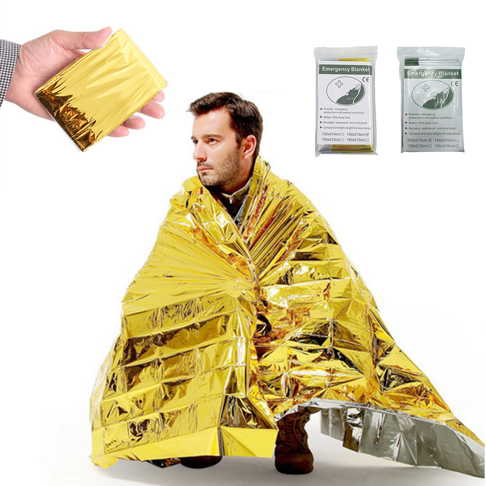 5Pcs Outdoor Emergency Blanket - مراجعة Bivy Bag Emergency وسعره