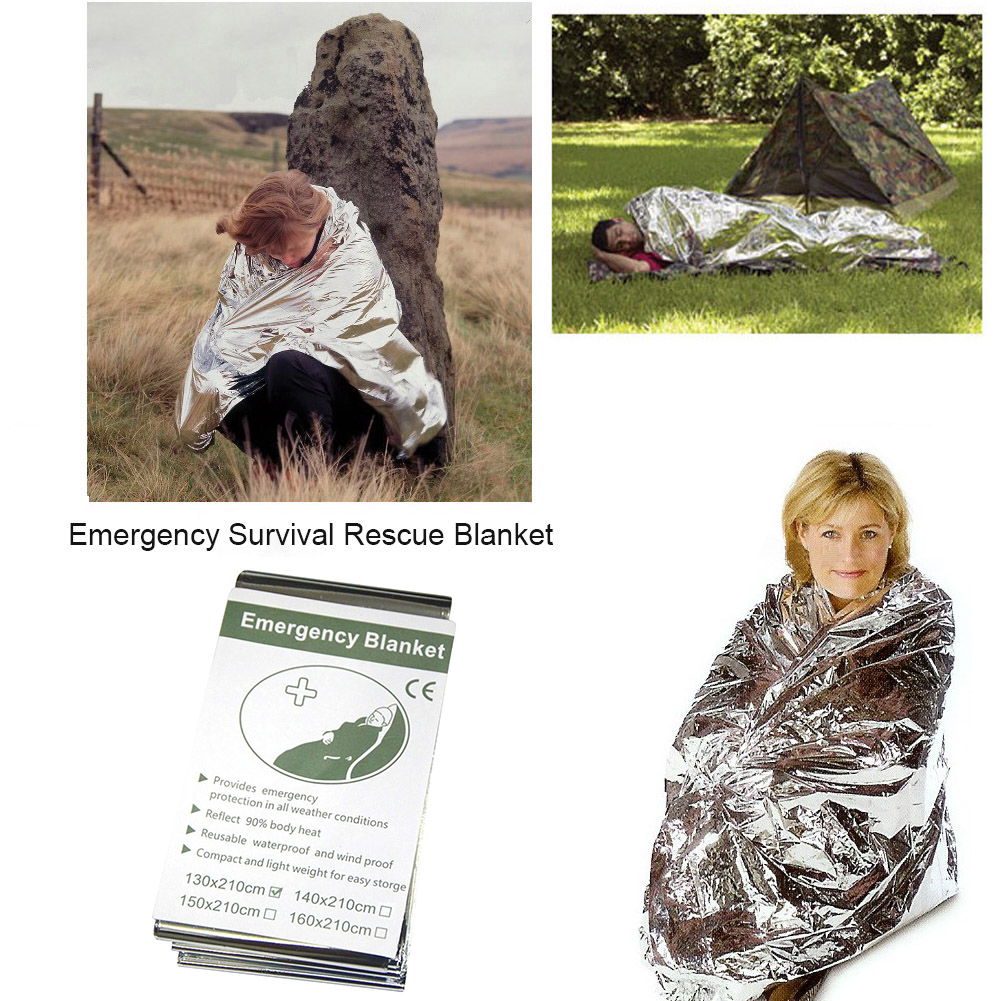 5Pcs Outdoor Emergency Blanket - مراجعة Bivy Bag Emergency وسعره