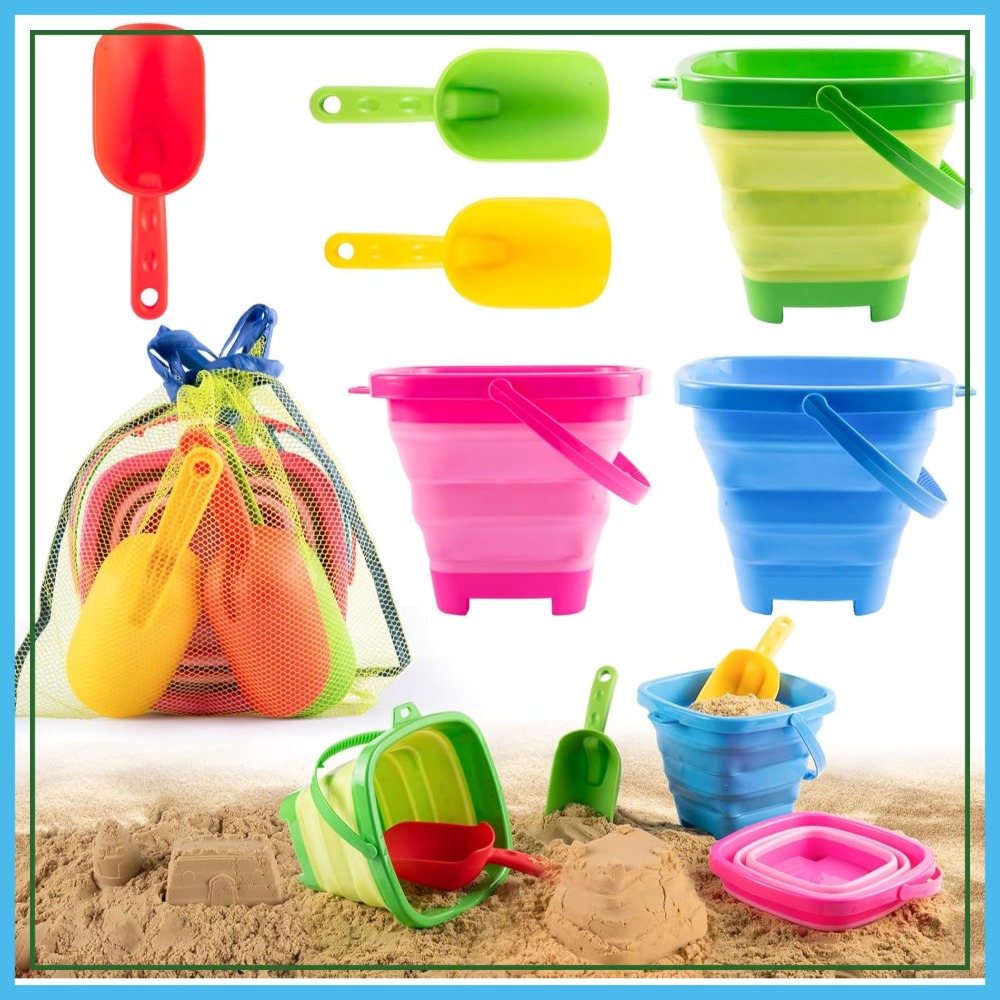 Collapsible Beach Toys, 3 Pack - مراجعة Water Bag Collapsible وسعره