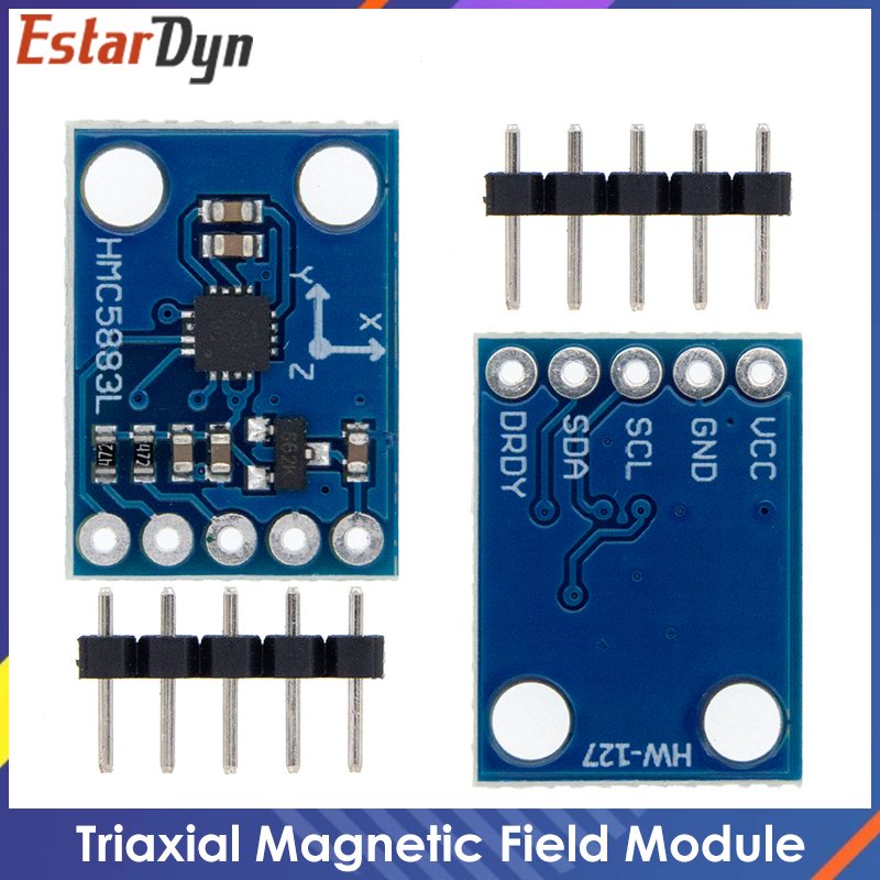 GY-273 3V-5V HMC5883L Triple A - مراجعة Compass Lensatic وسعره