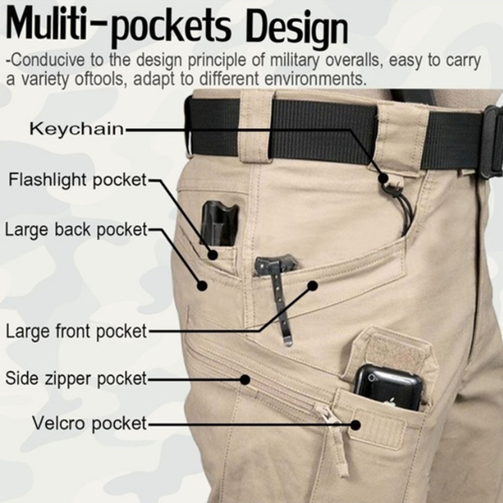 Men's Tactical Cargo Pants 6XL - مراجعة Fishing Kit Compact وسعره